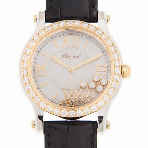 Chopard HAPPY DIAMONDS 278578-4001 Automatic 18kt Gold & Diamond & Steel White