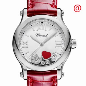 Chopard HAPPY HEARTS 278582-3005 Quartz Stainless Steel White