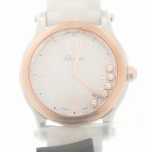 Chopard HAPPY SPORT 278582-6001 Quartz 18kt Rose Gold White