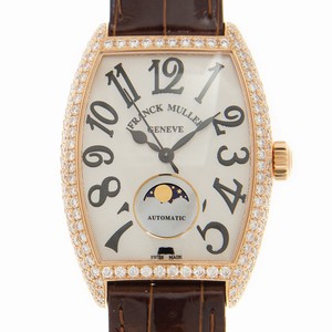 Franck Muller GENEVE 2850 SC AT FO L D (5N) Automatic 18kt Rose Gold & Steel White