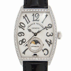 Franck Muller GENEVE 2850 SC AT FO L D 1R CD 1R (AC) Automatic Stainless Steel & Diamonds White