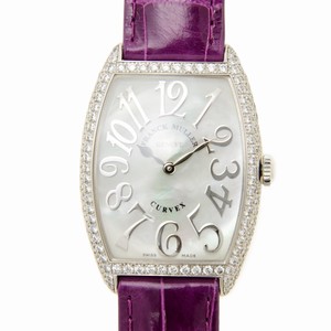 Franck Muller MASTER BANKER 2852 B QZ REL MOP D (OG) Quartz 18kt White Gold & Diamond White