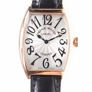 Franck Muller MASTER BANKER 2852 QZ (5N) Quartz 18kt Rose Gold Silver