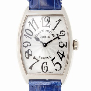 Franck Muller CINTREE CURVEX 2852 QZ (OG) Quartz 18kt White Gold White