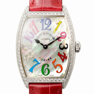 Franck Muller CINTREE CURVEX 2852 QZ COL DRM MOP D1R CD8 (AC) Quartz  White