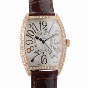 Franck Muller MASTER OF COMPLICATION 2852 SC REL D (5N) Automatic 18kt Rose Gold & Diamonds Silver