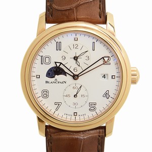 Blancpain LEMAN 2860-3642-53B Automatic 18kt Rose Gold Silvery & White