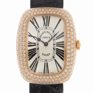 Franck Muller GALET 3002 L QZ R D3 (5N) Quartz 18kt Rose Gold Silver