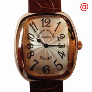 Franck Muller GALET 3002 M QZ BLARB(5N) Quartz 18kt Rose Gold Silver