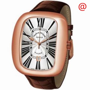 Franck Muller GALET 3002 M QZ BL ROM(5N) Quartz 18kt Rose Gold Silver