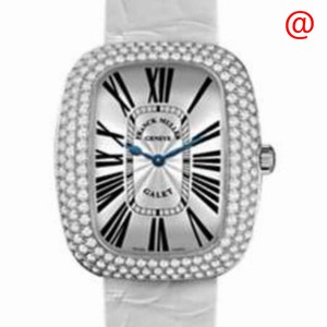 Franck Muller GALET 3002 M QZ D3 R BL ROM(AC) Quartz Stainless Steel & Diamonds Silver