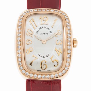 Franck Muller GALET 3002 M QZ REL V D1 GL (5N) Quartz 18kt Rose Gold & Diamonds Silver