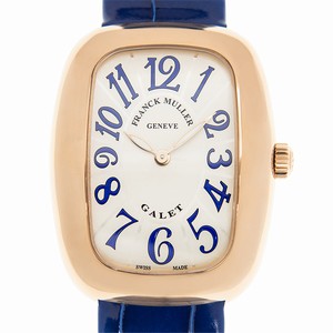 Franck Muller GALET 3002 M QZ V BU (5N) Quartz 18kt Rose Gold Silver
