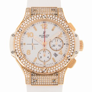Hublot BIG BANG 301.PE.2180.RW.1704 Automatic 18kt Rose Gold & Diamonds White