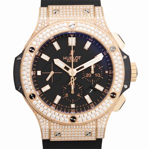 Hublot BIG BANG 301.PX.1180.RX.1704  Automatic 18kt Rose Gold & Diamonds Black