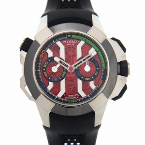 Jacob & Co EPIC X CHRONO 311.20.SB.RS.A HA4D Automatic Stainless Steel Red