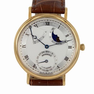 Breguet CLASSIC 3137BA/11/986 Automatic 18kt Yellow Gold Silvery & White
