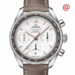 Omega SPEEDMASTER 324.38.38.50.02.001 Automatic Stainless Steel & Diamonds Silver