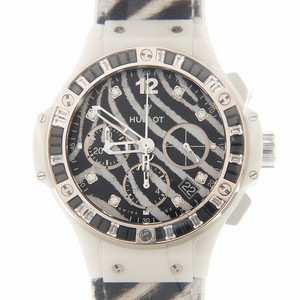 Hublot BIG BANG 341.HW.7517.VR.1975 Automatic Ceramic & Diamonds Black & White