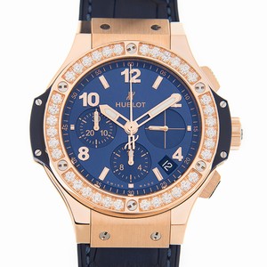 Hublot BIG BANG 341.PX.7180.LR.1204 Automatic 18kt Rose Gold & Diamonds Blue 