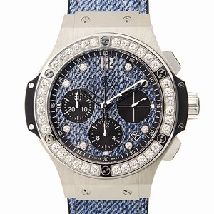 Hublot BIG BANG 341.SX.2770.NR.1204.JEANS Automatic Stainless Steel & Diamonds Blue 