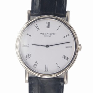 Patek Philippe CALATRAVA 3520DG-001 Automatic 18kt White Gold White