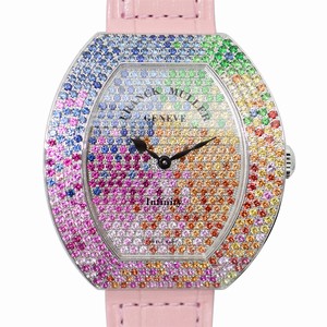 Franck Muller INFINITY 3540 QZ QTR SAI D CD (OG) Quartz 18kt White Gold & Diamond 