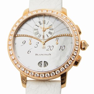 Blancpain WOMEN 3626-2954-58A Automatic 18kt Rose Gold & Diamonds White