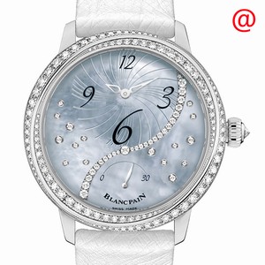 Blancpain WOMEN 3650A-3554L-58B Automatic 18kt White Gold & Diamond White