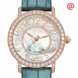 Blancpain LADYBIRD 3660-2954-H55A Automatic 18kt Rose Gold & Diamonds White
