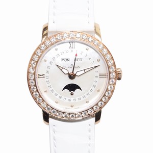 Blancpain WOMEN 3663-2954-55B Automatic 18kt Rose Gold & Diamonds White