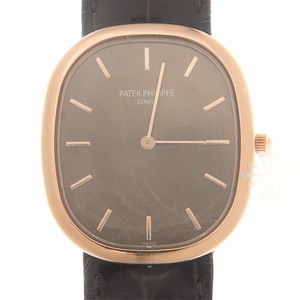 Patek Philippe ELLIPSE 3738/100R-001 Automatic 18kt Rose Gold Dark Brown 
