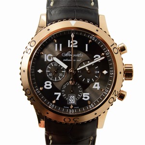 Breguet TYPE XXI 3810BR/92/9ZU Automatic 18kt Rose Gold Dark grey 