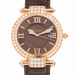 Chopard IMPERIALE 384221-5011 Quartz 18kt Rose Gold & Diamonds Brown 