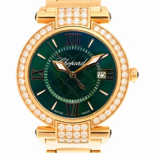 Chopard IMPERIALE 384221-5016 Quartz 18kt Rose Gold & Diamonds Green