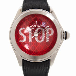 Corum BUBBLE 403.101.04/0601 ST01 Automatic PVD Titanium Red
