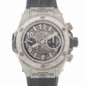 Hublot BIG BANG 411.NX.1170.RX.0904 Automatic Titanium & Diamond Gray