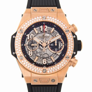 Hublot BIG BANG 411.OX.1180.RX.1104 Automatic 18kt Rose Gold & Diamonds Black
