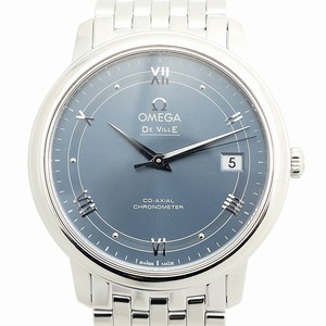 Omega DE VILLE 424.10.37.20.03.002 Automatic Stainless Steel Blue 