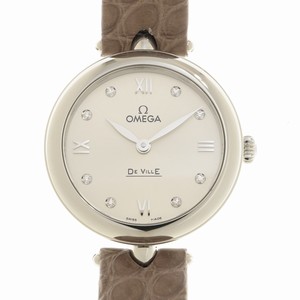 Omega DE VILLE 424.13.27.60.52.001 Quartz Stainless Steel Silver