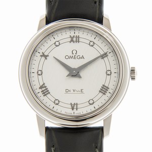 Omega DE VILLE 424.13.27.60.52.002  Quartz Stainless Steel Silver