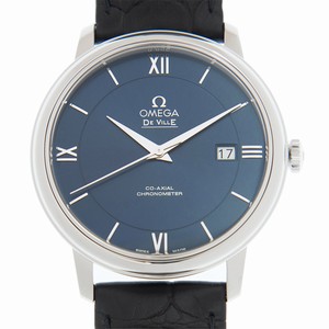 Omega DE VILLE 424.13.40.20.03.001 Automatic Stainless Steel Blue 