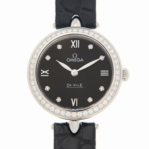 Omega DE VILLE 424.18.27.60.51.001 Quartz Stainless Steel Black