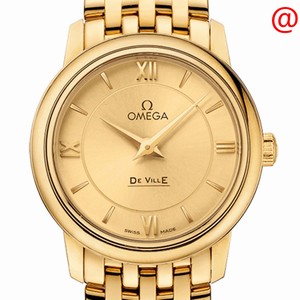 Omega DE VILLE 424.50.27.60.08.001 Quartz 18kt Yellow Gold Yellow