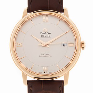 Omega DE VILLE 424.53.40.20.02.001 Automatic 18kt Rose Gold Silver