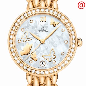 Omega DE VILLE 424.55.33.20.55.008 Automatic 18kt Gold & Diamond White