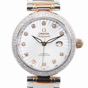 Omega DE VILLE 425.25.34.20.55.001 Automatic 18kt Rose Magic & Diamond White