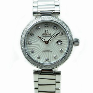 Omega DE VILLE 425.35.34.20.55.001 Automatic Stainless Steel & Diamonds Silver