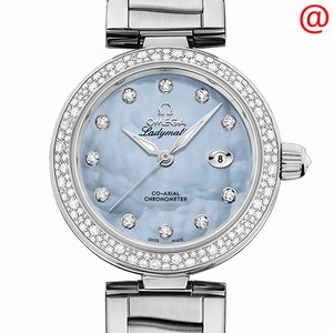 Omega DE VILLE 425.35.34.20.57.002 Automatic Stainless Steel & Diamonds Blue 