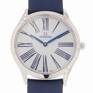 Omega DE VILLE 428.17.36.60.04.001 Quartz Stainless Steel & Diamonds White